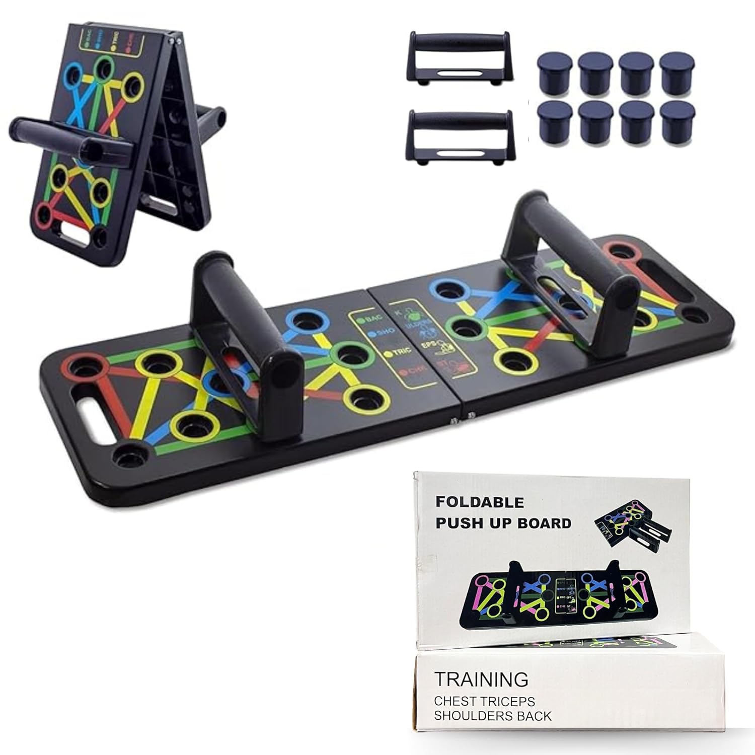 Ideal Home Gym Equipment for Strength Training and Fitness, Durable and Ergonomic Design (Black)