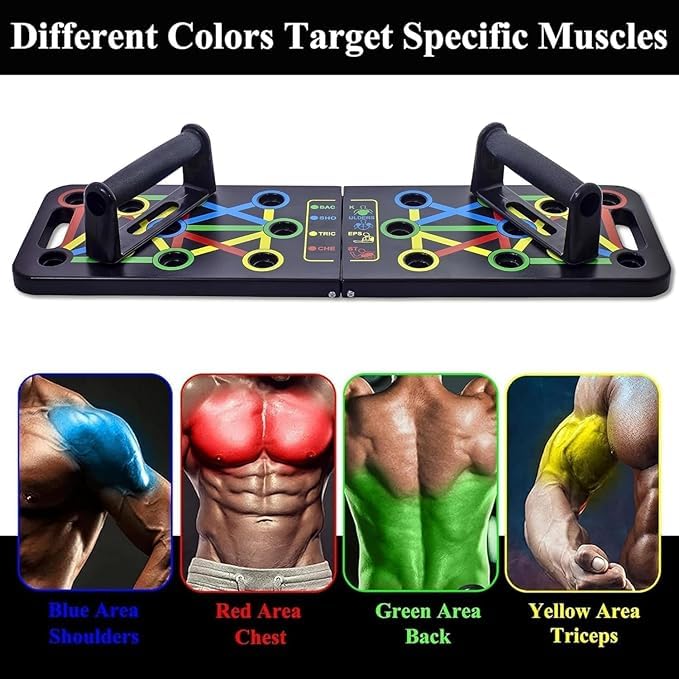 Ideal Home Gym Equipment for Strength Training and Fitness, Durable and Ergonomic Design (Black)